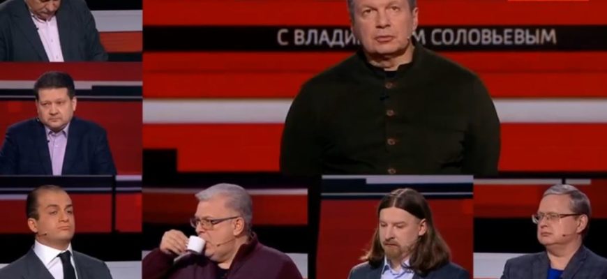 Вечер с Владимиром Соловьёвым от 07.03.2022